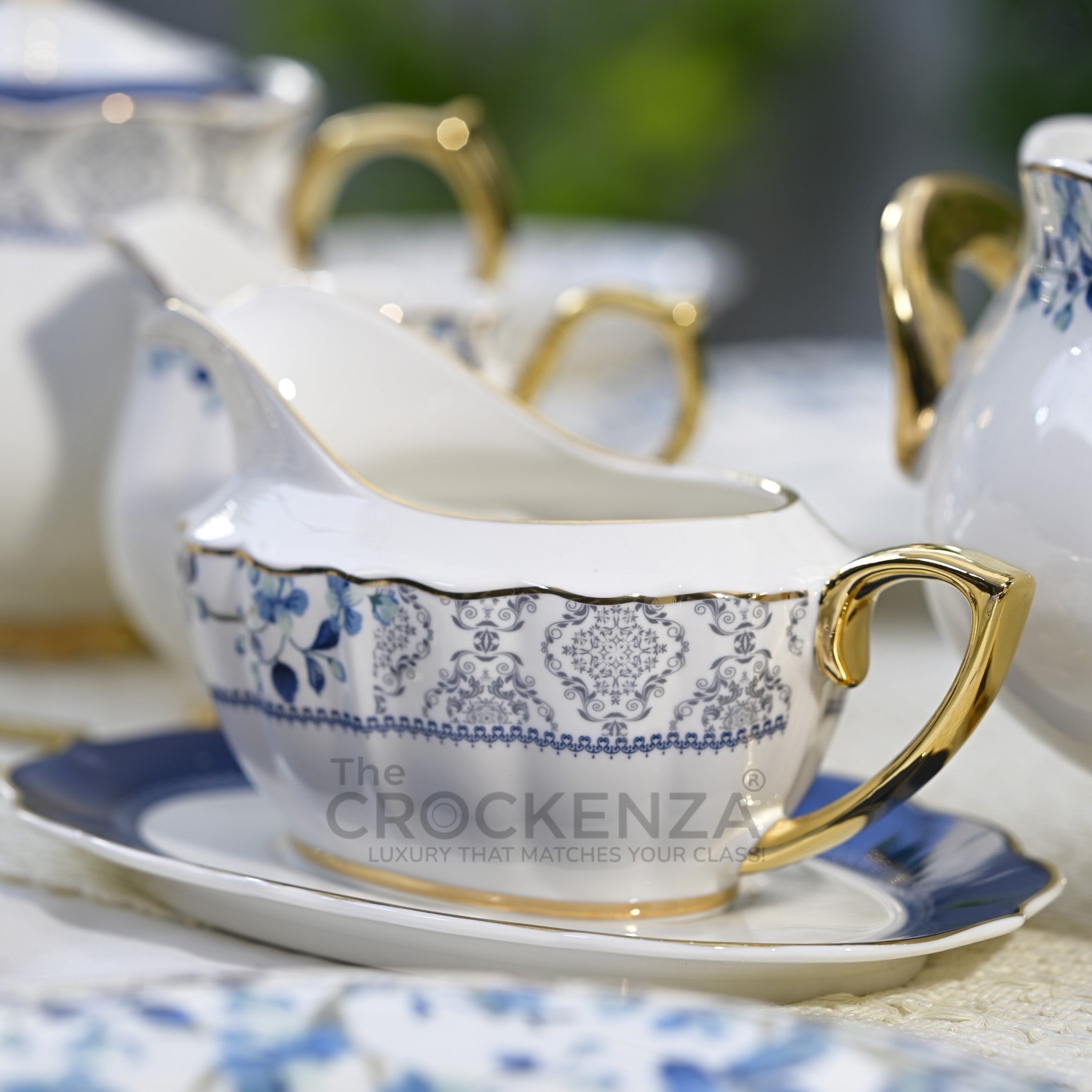 Imported Johnson Bros inspired Luxury Floral Dining Set - Available in two serving sizes