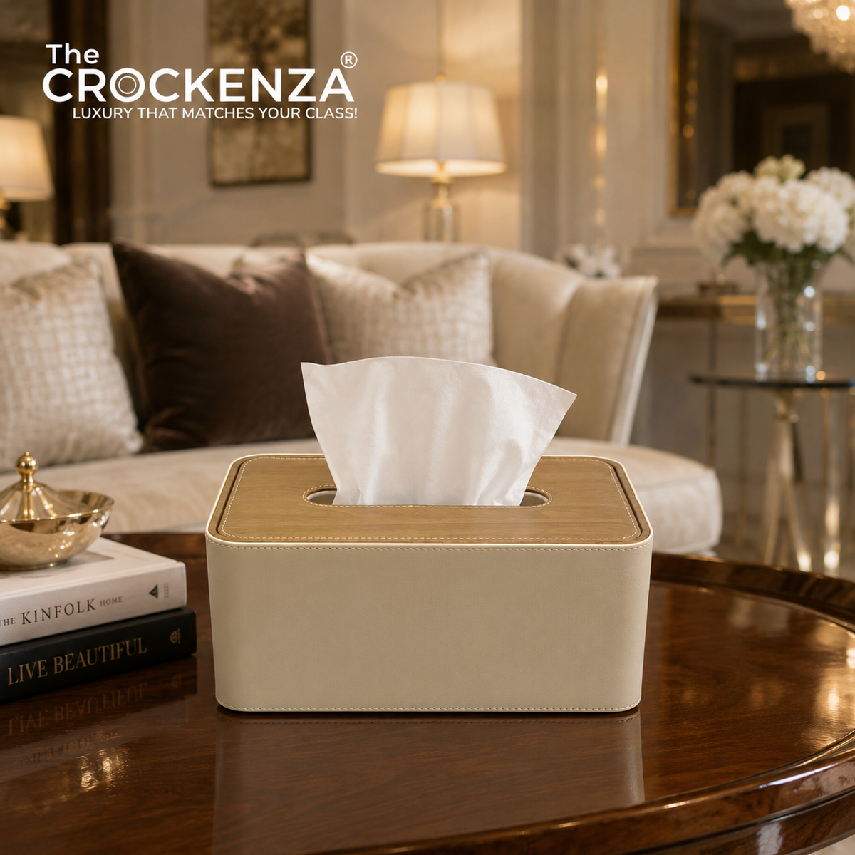 Luxury Premium Tissue Box – Elegant Decorative Tissue Box for Home, Office & Car