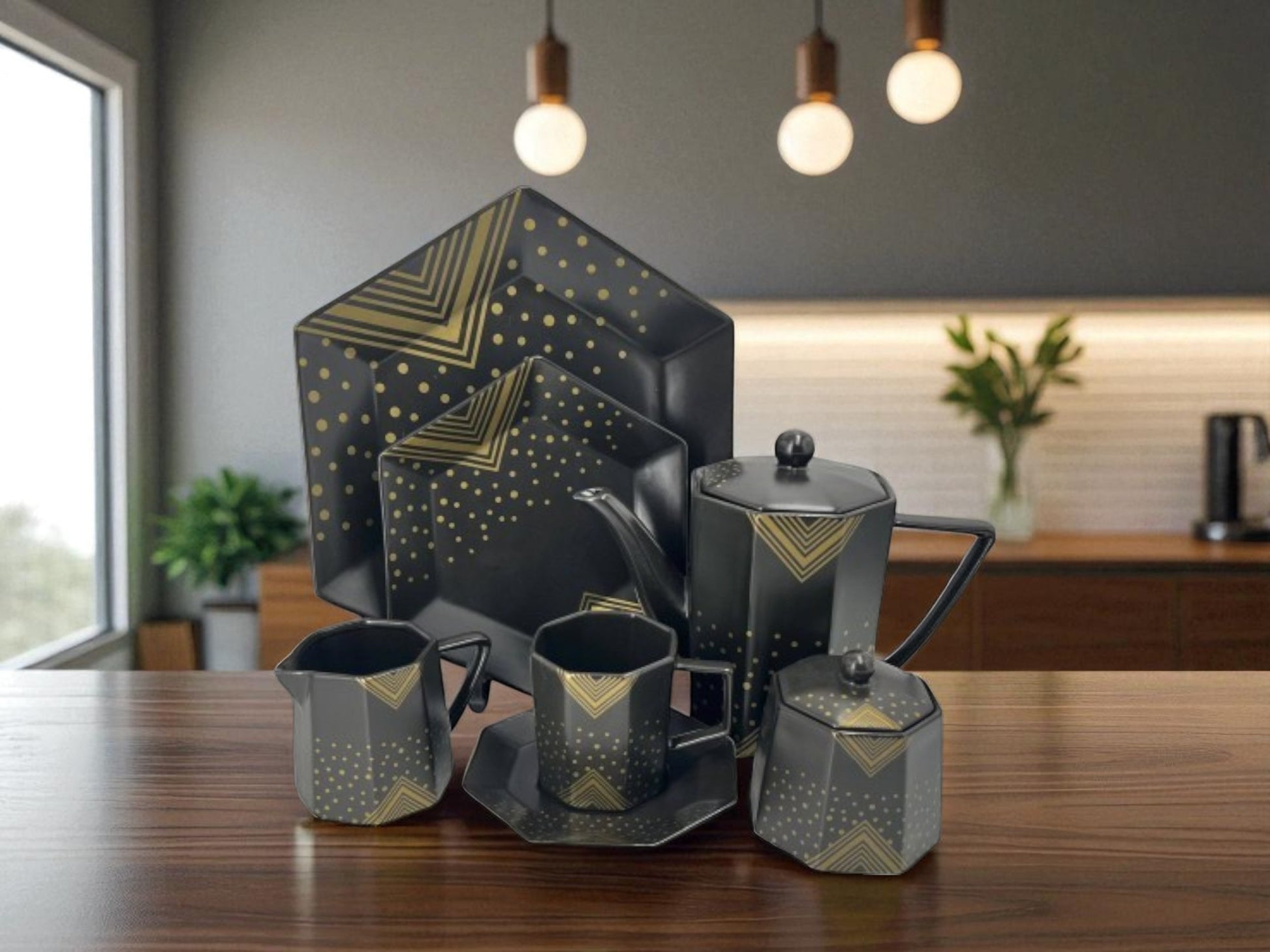Luxury 24-Piece Tea Set – Perfect for Elegant Gatherings