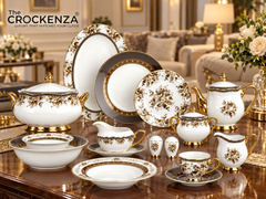 Imported Johnson Bros inspired Luxury Floral Dining Set - Available in two serving sizes