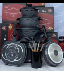 Rockland 22 Pcs Premium Non-Stick Cookware Set for Luxury & Modern Kitchens