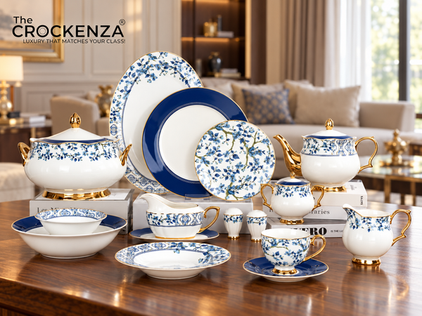 Imported Johnson Bros inspired Luxury Floral Dining Set - Available in two serving sizes