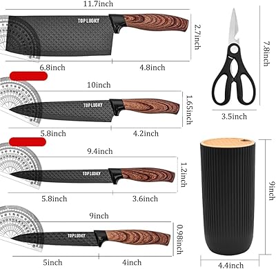 Elevate Your Kitchen Game: The Ultimate 6-Piece Designer Knife Suite