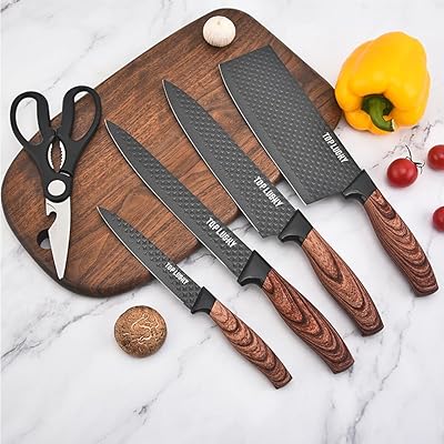 Elevate Your Kitchen Game: The Ultimate 6-Piece Designer Knife Suite