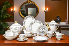 Imported Johnson Bros inspired Complete Dining Set - Available in two serving sizes (DS-012)