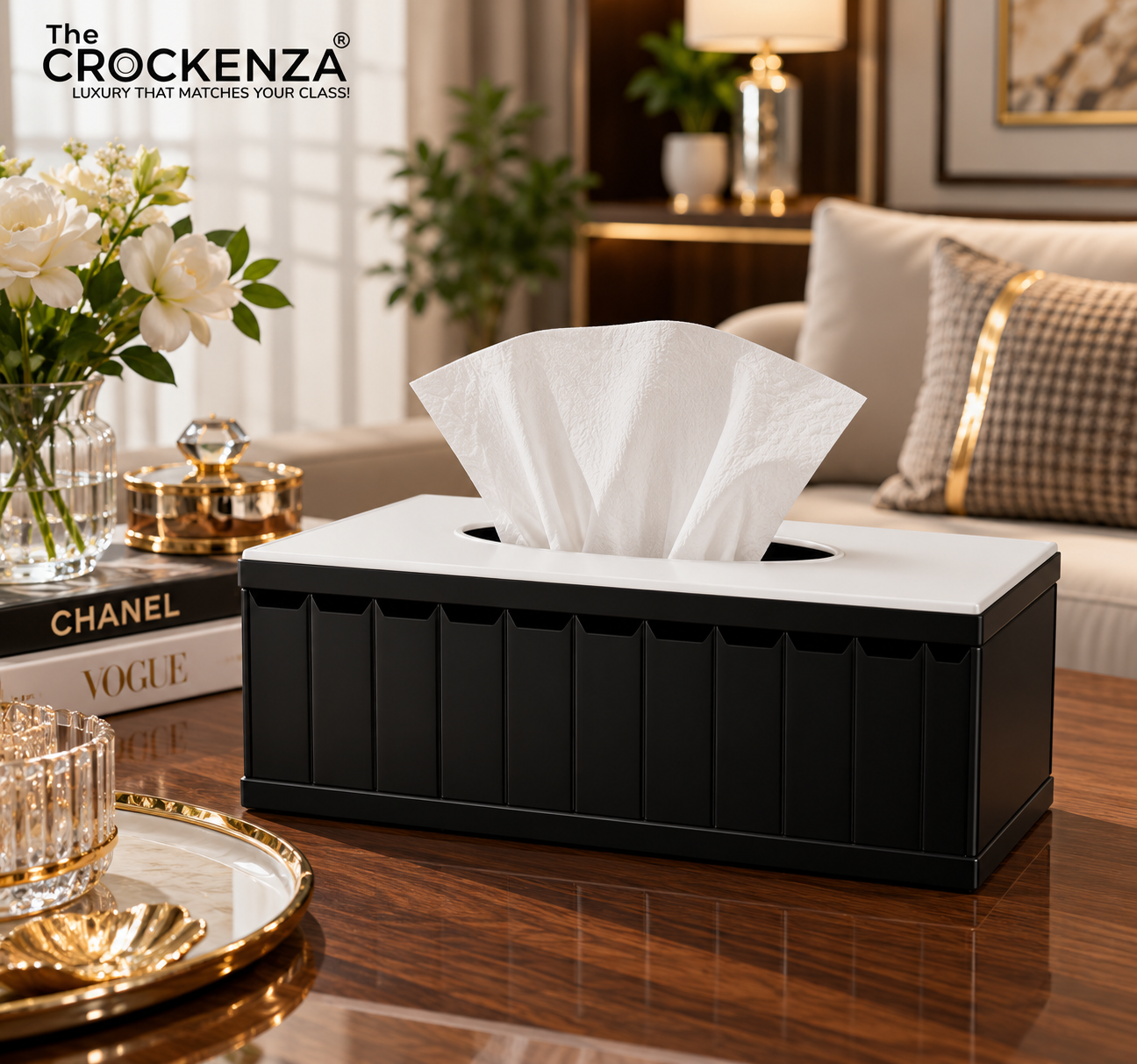 Luxury Premium Tissue Box – Elegant Decorative Tissue Box for Home, Office & Car