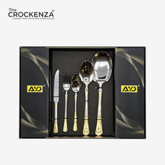 AYD 52-Piece Luxury Stainless Steel Cutlery Set – SIlver