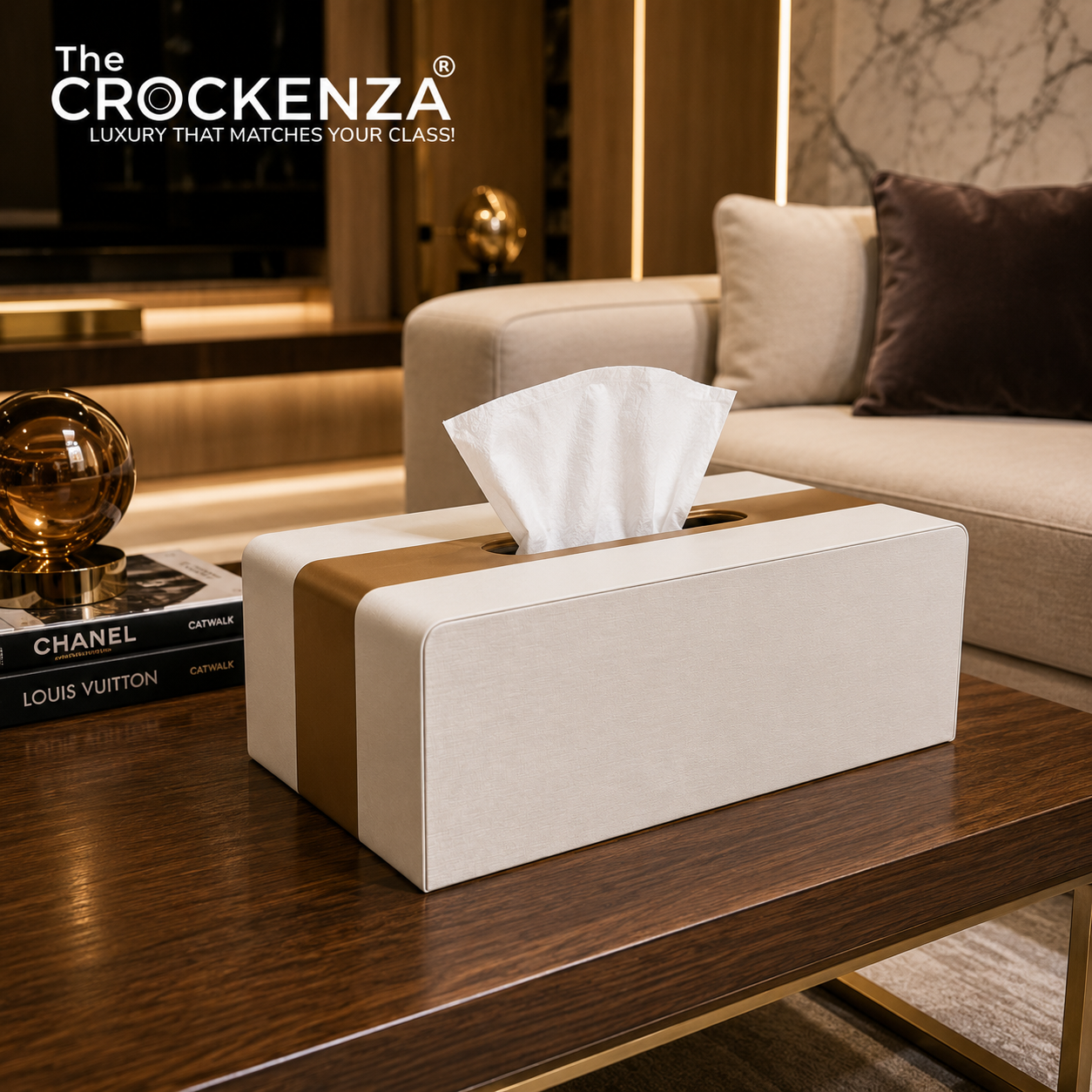 Luxury Premium Tissue Box – Elegant Decorative Tissue Box for Home, Office & Car