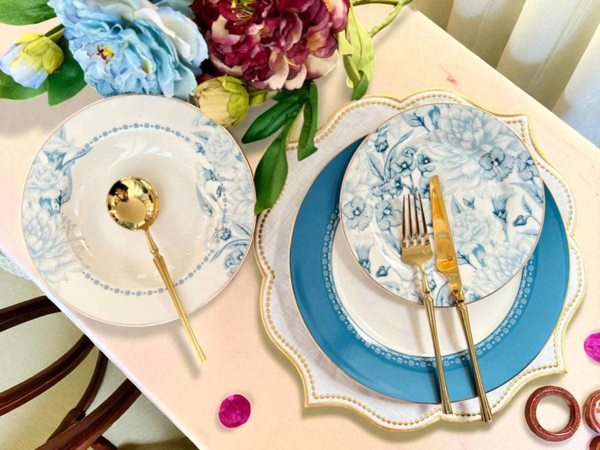 Luxury 18-Piece Plate Set – Ideal for 6-Person Table Setting