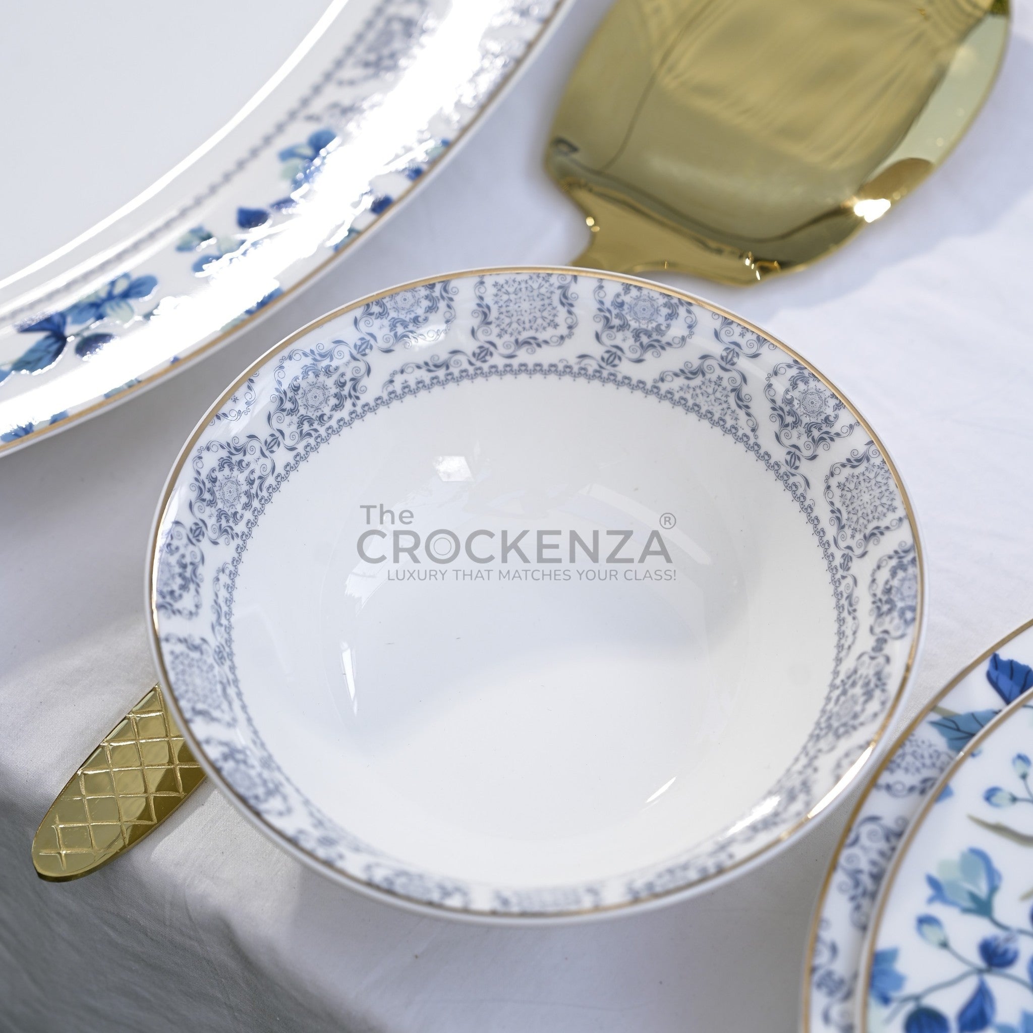 Imported Johnson Bros inspired Luxury Floral Dining Set - Available in two serving sizes