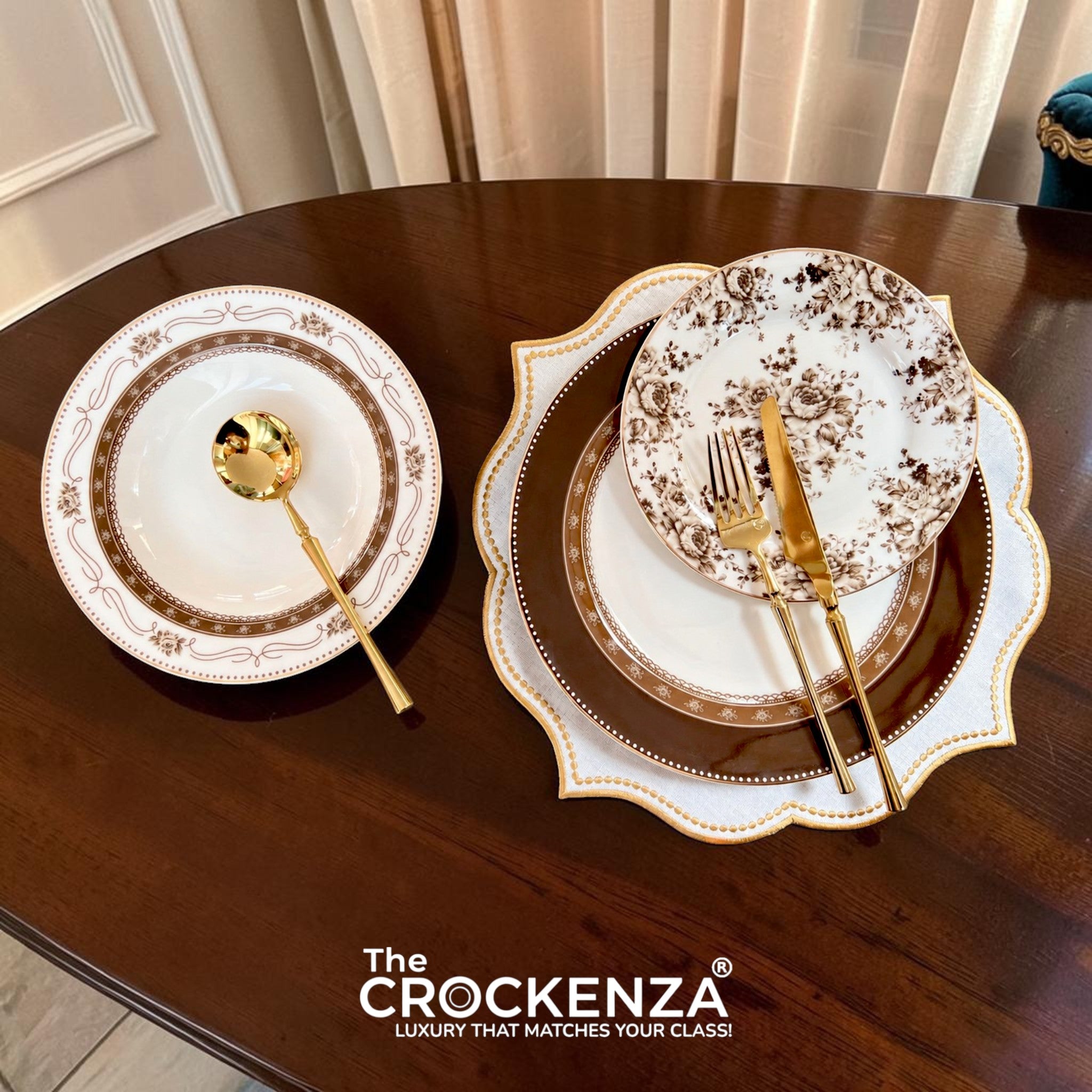 Luxury Johnson Bros inspired 18-Piece Plate Set – Experience the fine Dine Luxury!