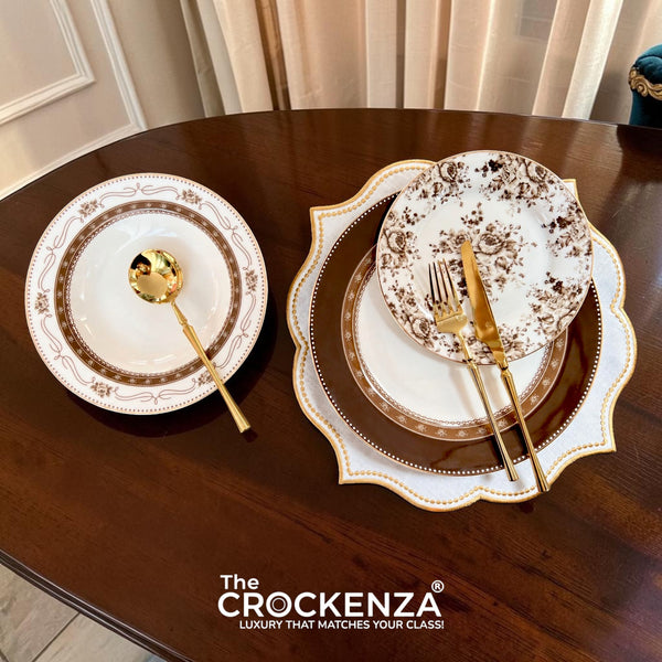 Luxury Johnson Bros inspired 18-Piece Plate Set – Experience the fine Dine Luxury!