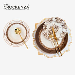 Luxury Johnson Bros inspired 18-Piece Plate Set – Experience the fine Dine Luxury!