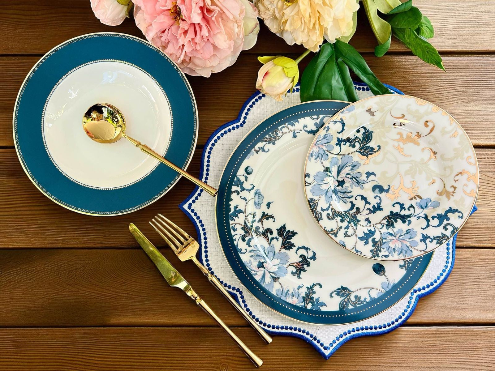 Luxury 18-Piece Plate Set – Ideal for 6-Person Table Setting