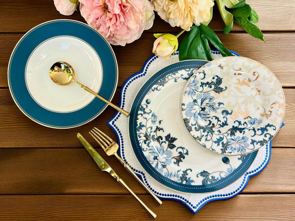 Luxury 18-Piece Plate Set – Ideal for 6-Person Table Setting