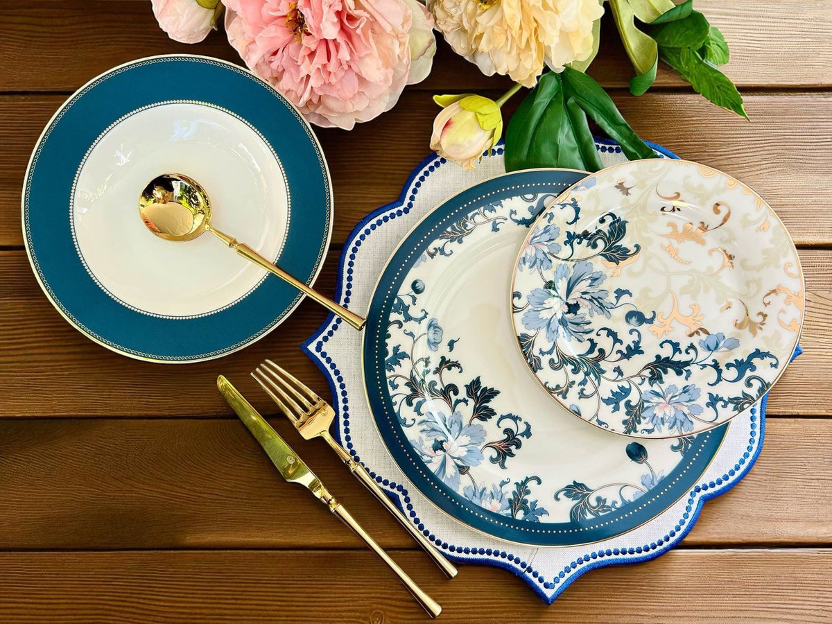 Luxury Johnson Bros inspired 18-Piece Plate Set – Ideal for 6-Person Table Setting