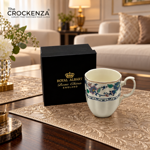 Royal Albert-Inspired Luxury Floral Mug – Single Piece