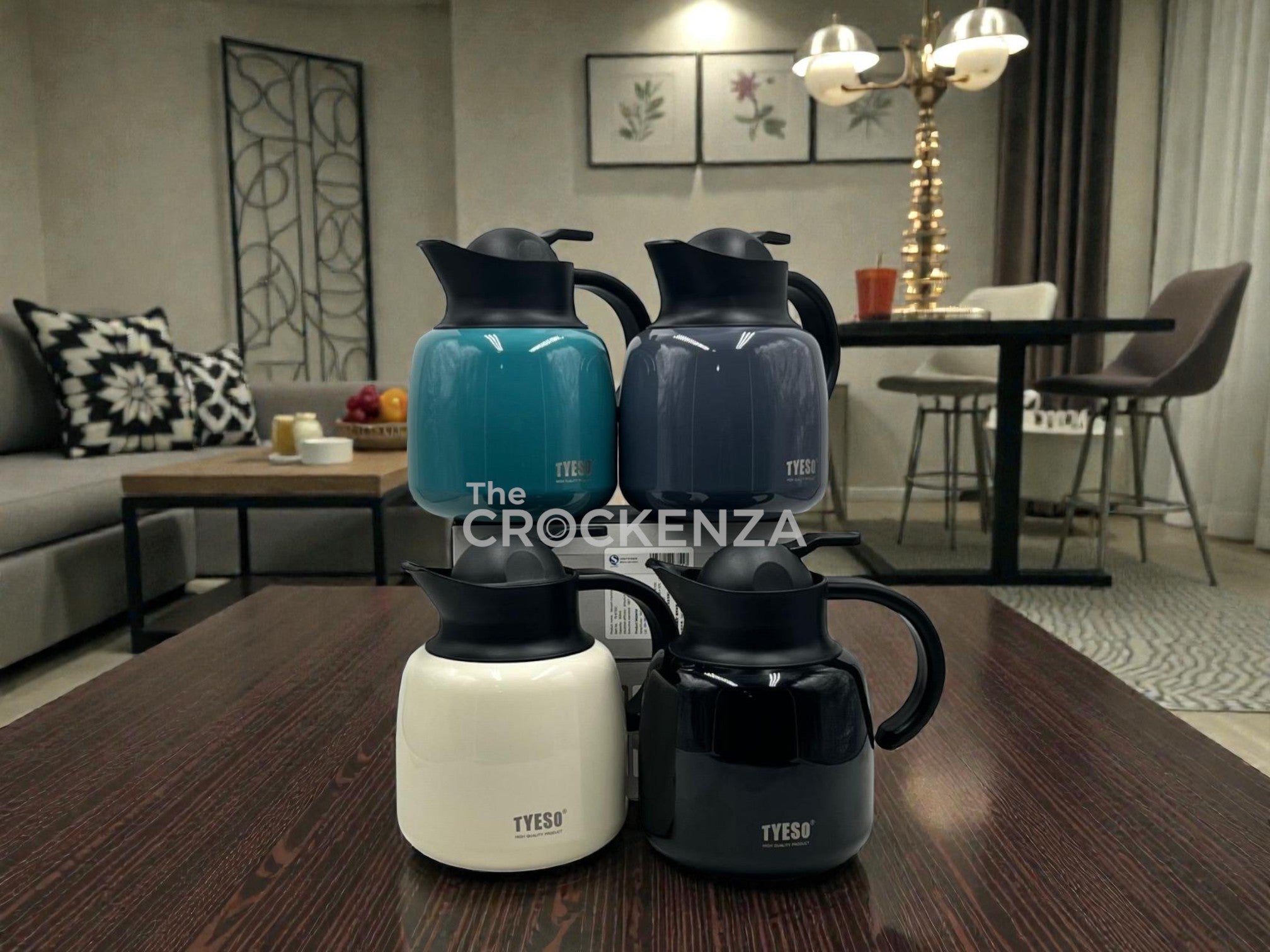 TYESO Premium Insulated Thermal Flask – Long-Lasting Hot & Cold Stainless Steel Flask