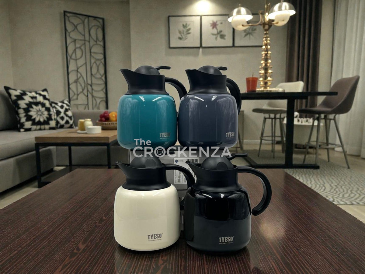 TYESO Premium Insulated Thermal Flask – Long-Lasting Hot & Cold Stainless Steel Flask