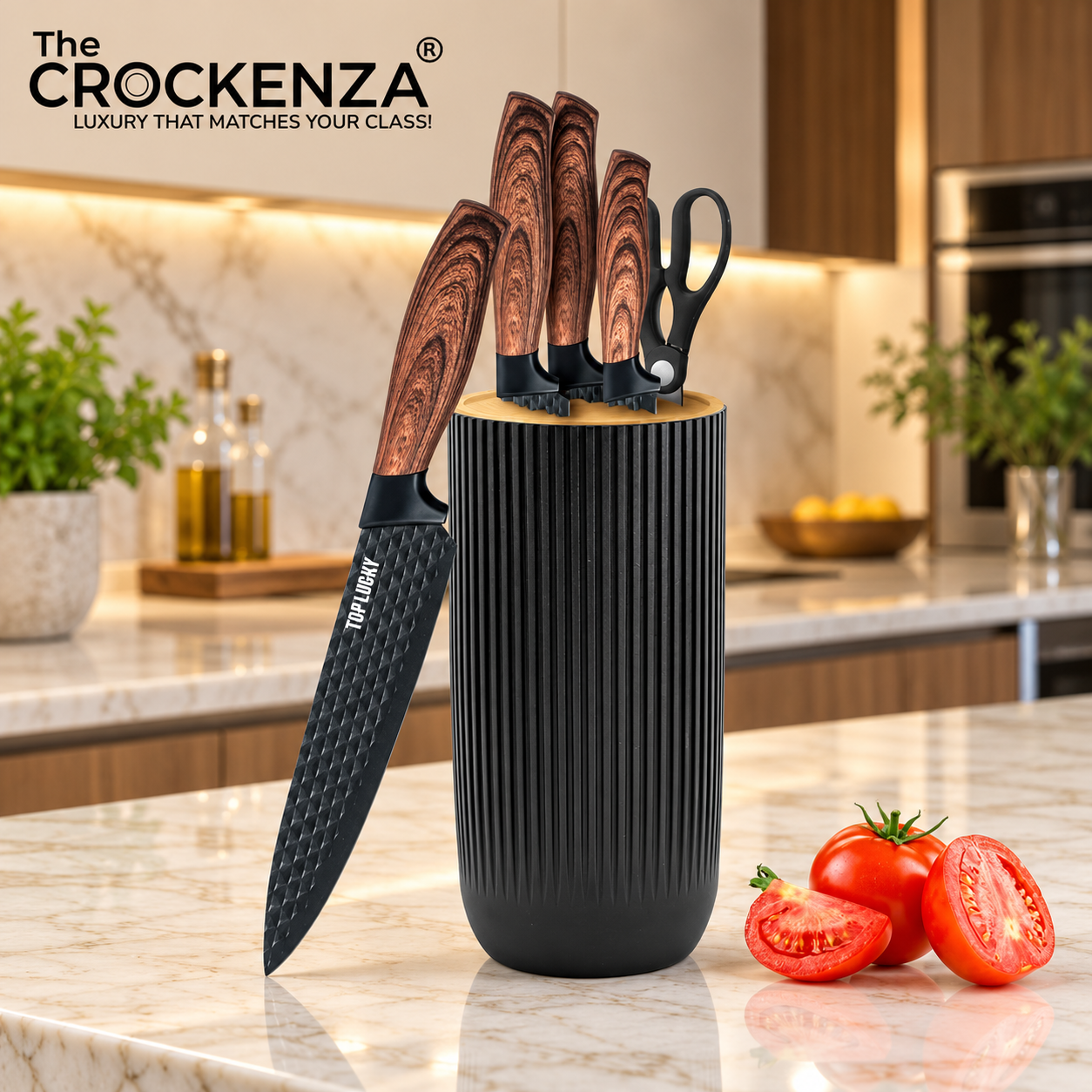 Elevate Your Kitchen Game: The Ultimate 6-Piece Designer Knife Suite