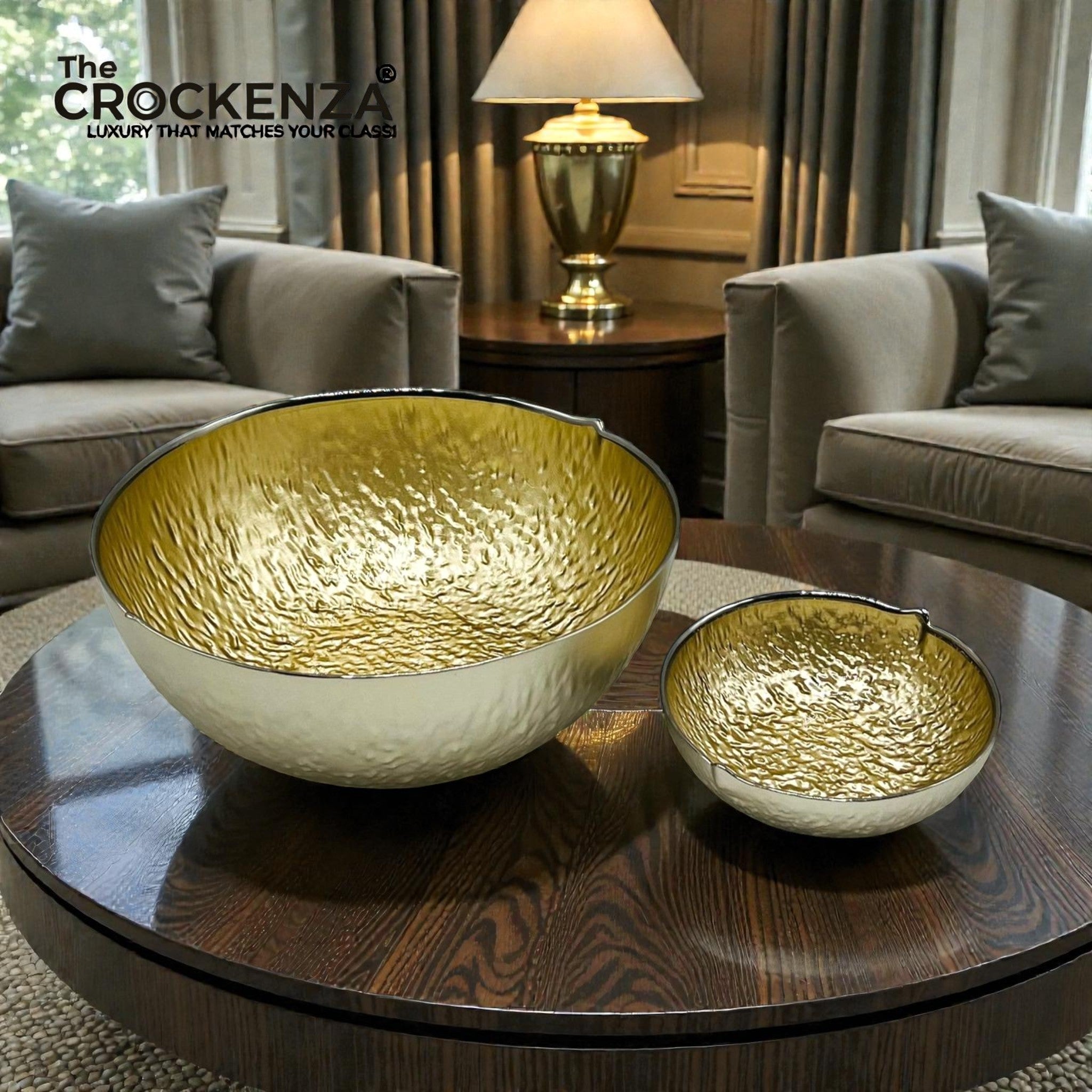 Luxury 7 Pcs Dessert Serving Glass Bowl Set