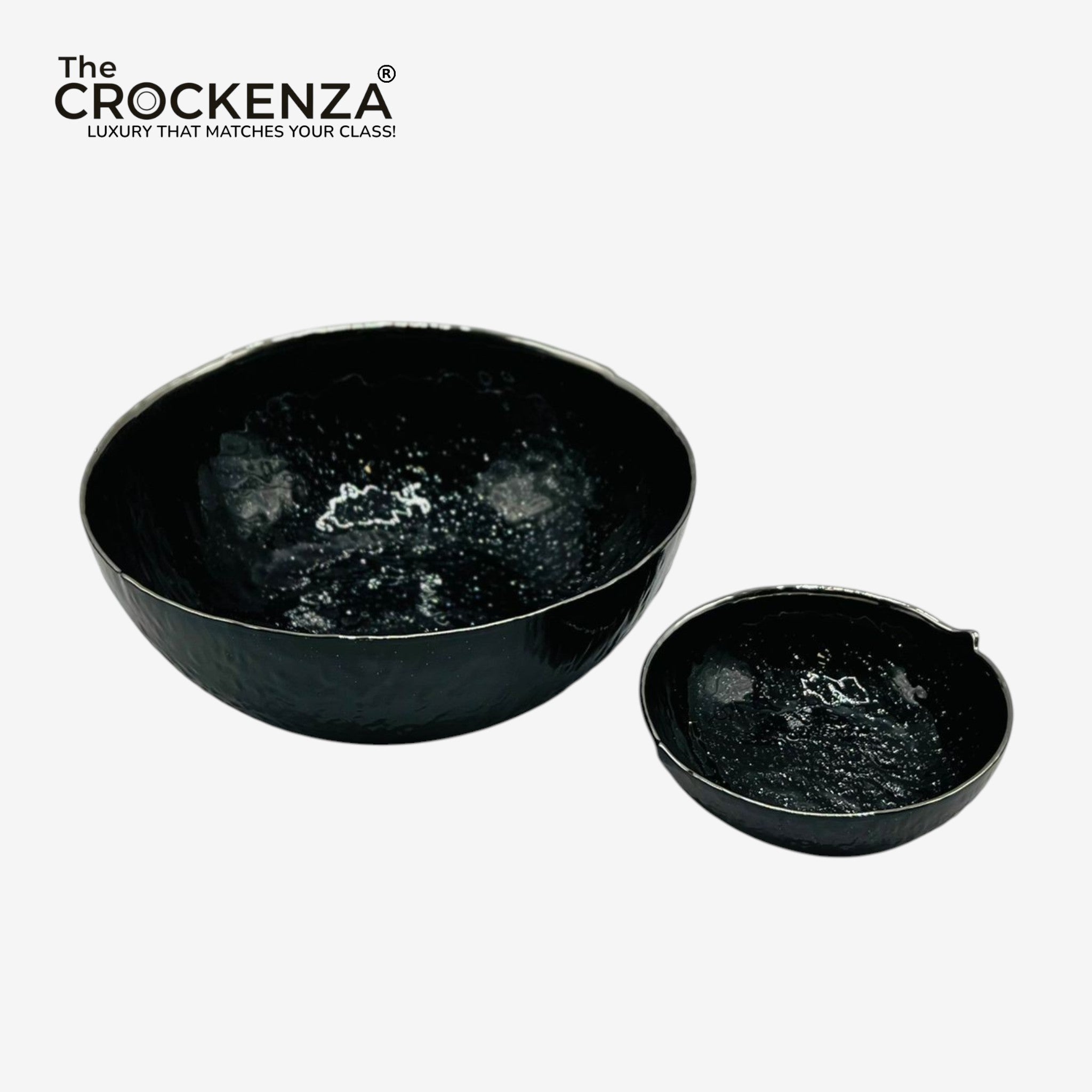 Luxury 7 Pcs Dessert Serving Glass Bowl Set
