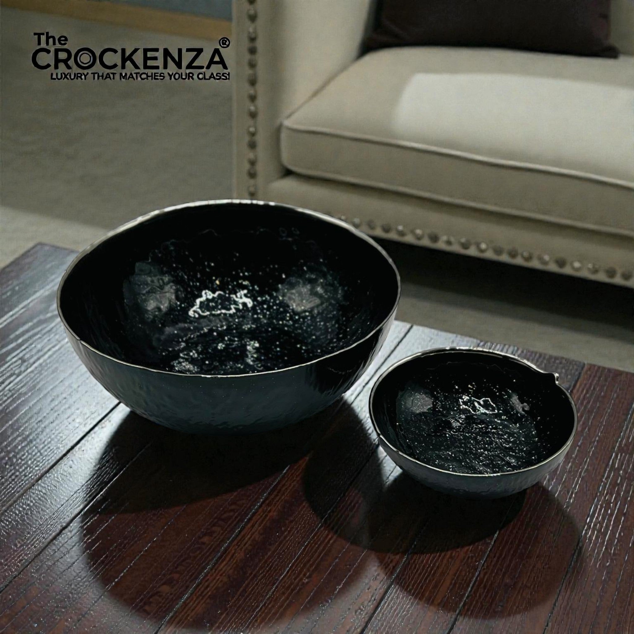 Luxury 7 Pcs Dessert Serving Glass Bowl Set