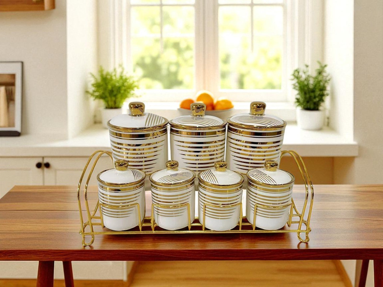 Luxury Canister Set (07 Pcs)