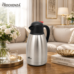 Luxury 1.5L / 2L Stainless Steel Air-tight Thermos – Vacuum Insulated Hot & Cold Beverage