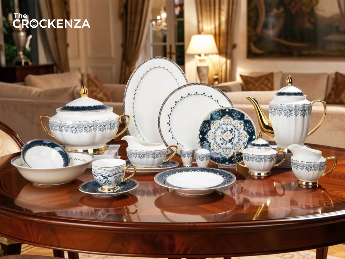 Premium Imported Johnson Bros inspired Dining Set - Available in two serving sizes (DS-471)