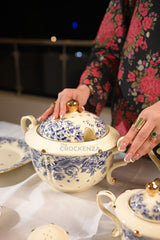 Imported Premium 75 Pcs Dinner Set for 8-persons Serving - Inspired by Royal Albert England