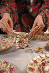 Imported Premium Royal Albert style 75 Pcs Dinner Set - 8 Person Serving
