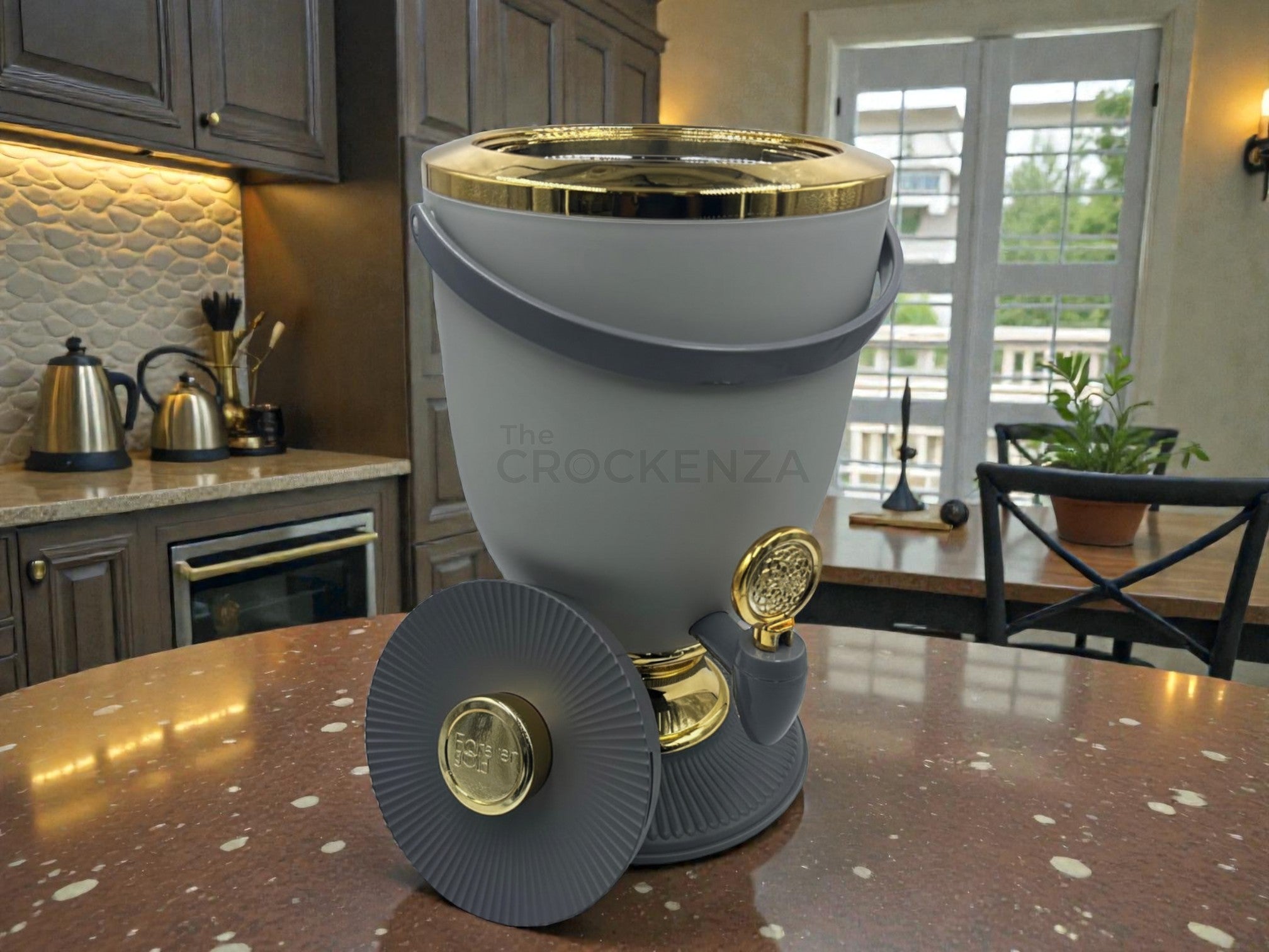 Forever Gold Luxury Water Cooler – 4L Imported Insulated Beverage Dispenser