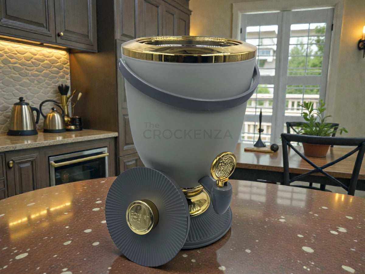 Forever Gold Luxury Water Cooler – 4L Imported Insulated Beverage Dispenser