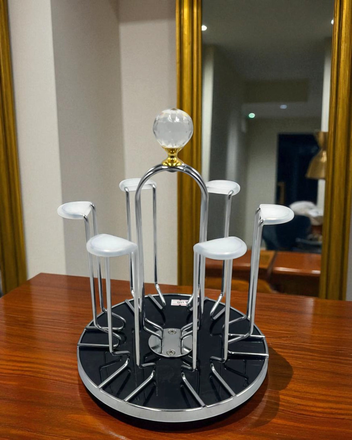 Modern Silver glass stand | Best for Special Ocassions & gathering