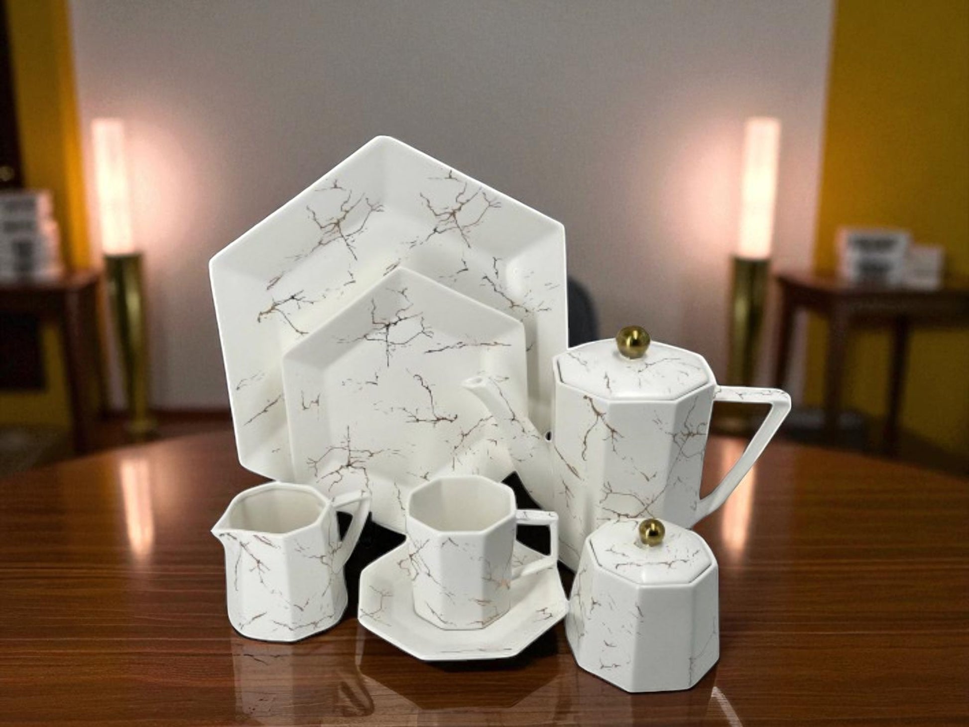 The Ultimate Tea Set – 24 PCS of Timeless Elegance