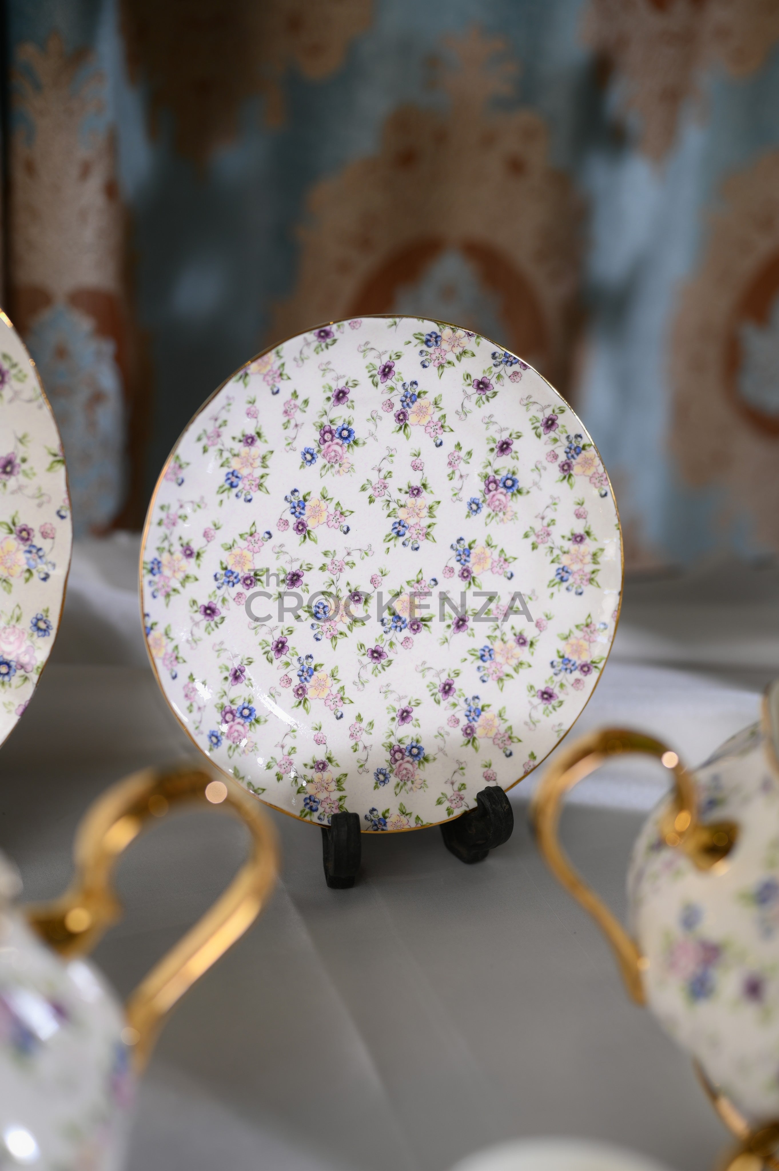 Imported Premium 75 Pcs Dinner Set for 8-persons Serving - Inspired by Royal Albert England