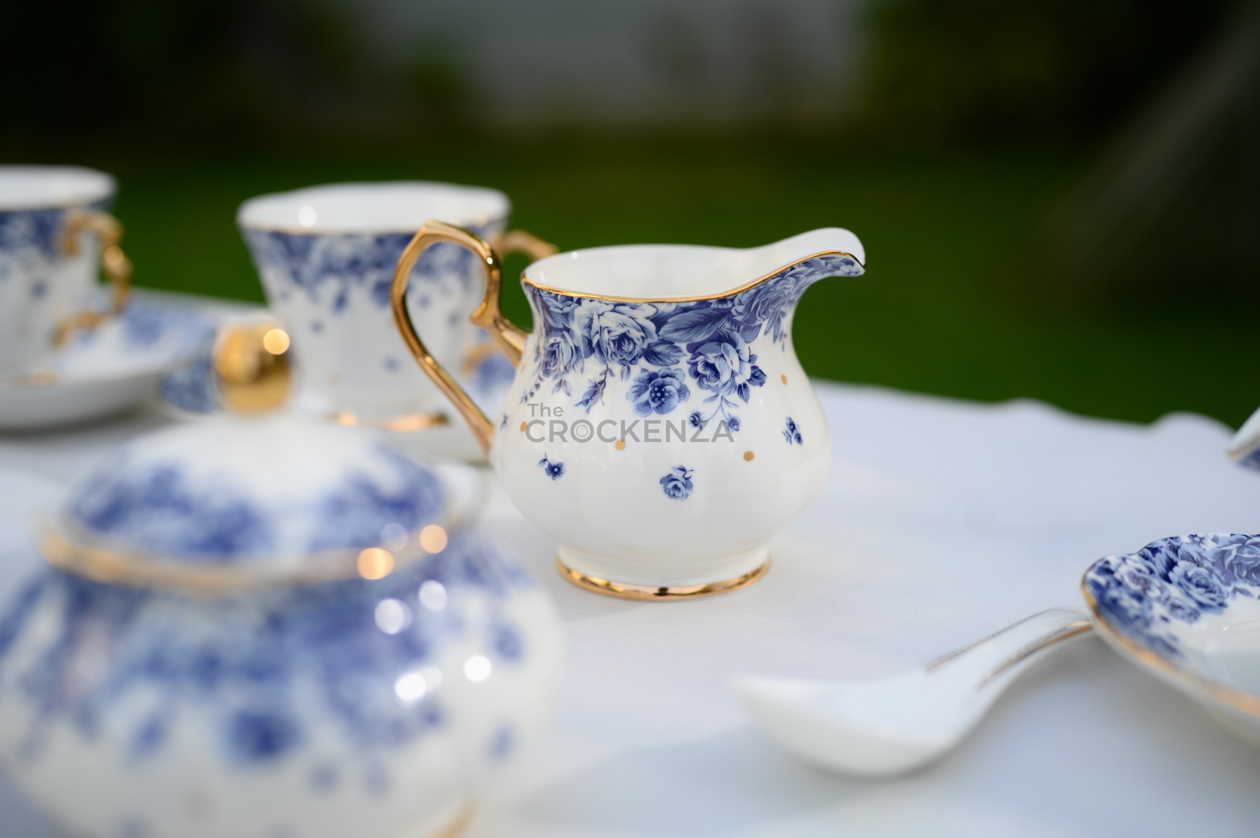 Premium Royal Albert inspired 75 Pcs Dinner Set - 8 Person Serving