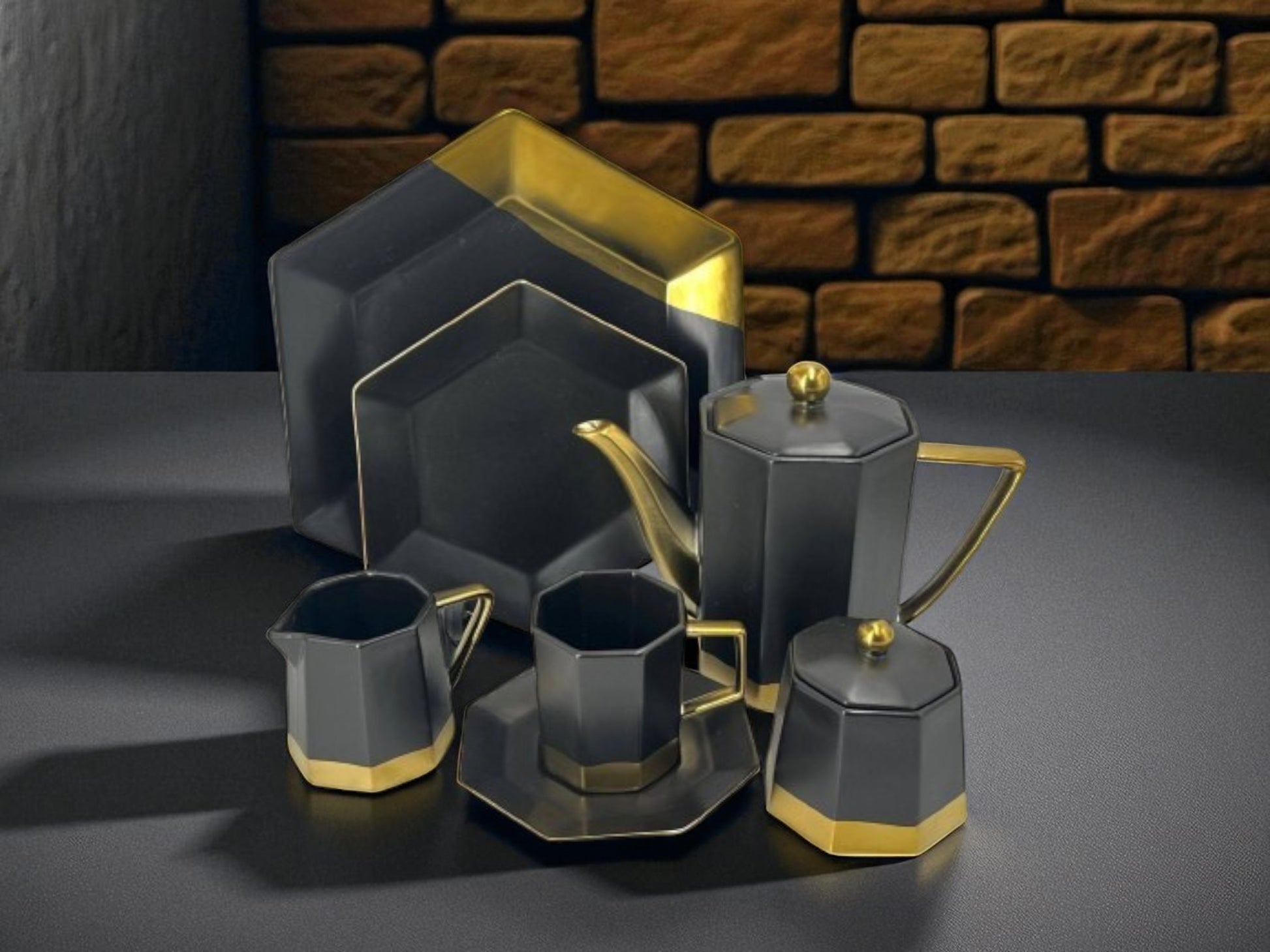 Luxury 24-Piece Tea Set – Perfect for Elegant Gatherings
