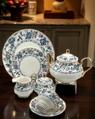 Royal Elegance Tea Set – Royal Albert Inspired- 24 (Pcs)