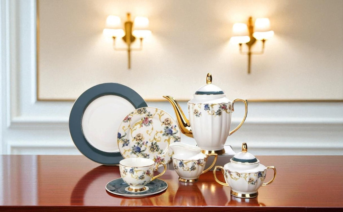 Luxury 24-Piece Tea Set – Perfect for Elegant Gatherings