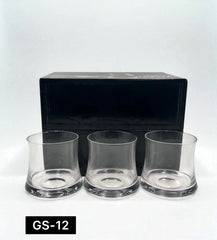 The 'GS-12' Pebble Tumblers: Modern Curved Drinkware for Every Occasion
