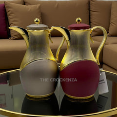 The Gold Collection: SHIMIZU Imperial Luxury Thermal Carafe | Double-Wall Vacuum Flask