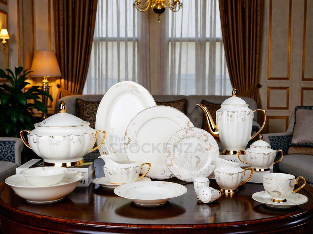 Imported Johnson Bros inspired Luxury Floral Dining Set - Available in two serving sizes