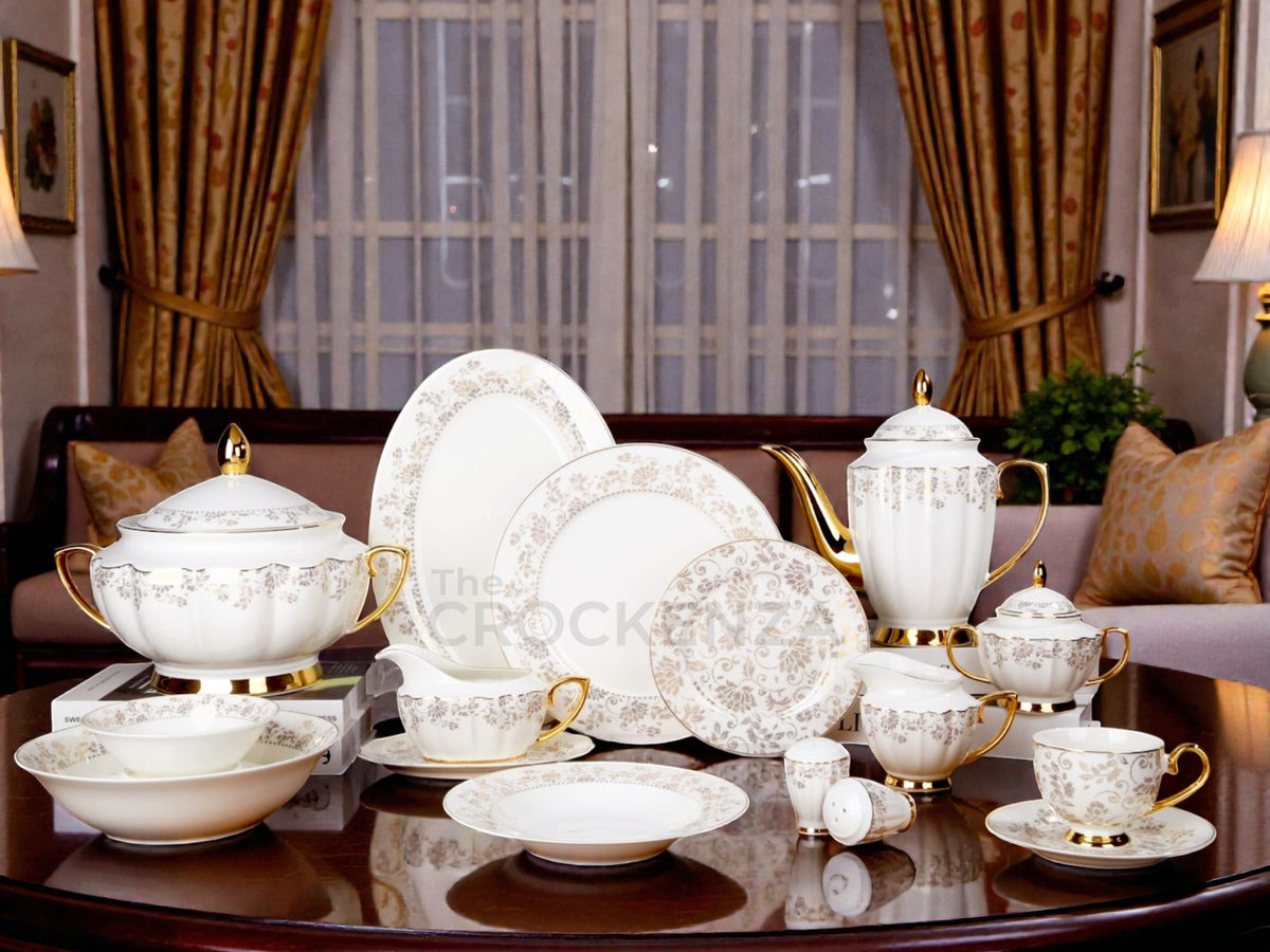 Imported Johnson Bros inspired Luxury Floral Dining Set - Available in two serving sizes