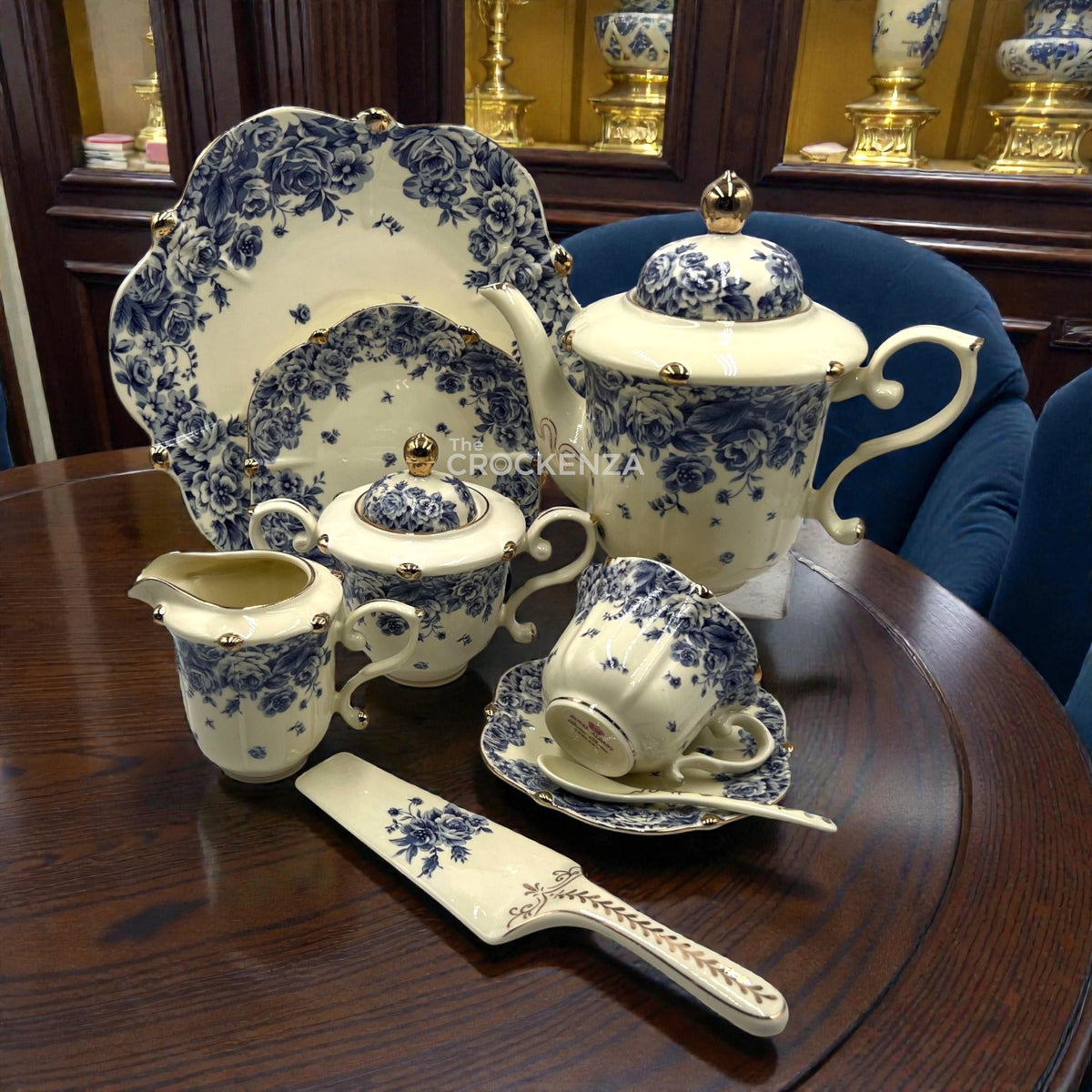 Royal Elegance Tea Set – Royal Albert Inspired- 31 (Pcs)