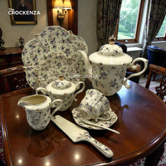 Royal Elegance Tea Set – Royal Albert Inspired- 31 (Pcs)