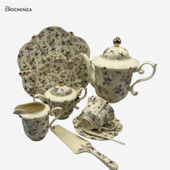 Royal Elegance Tea Set – Royal Albert Inspired- 31 (Pcs)