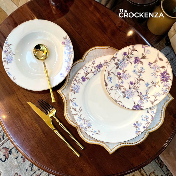 Luxury Johnson Bros inspired 18-Piece Plate Set – Experience the fine Dine Luxury!