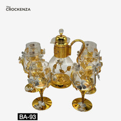 Luxury Golden Water Set (7 Pcs) – Elegant Dining & Serving Essential